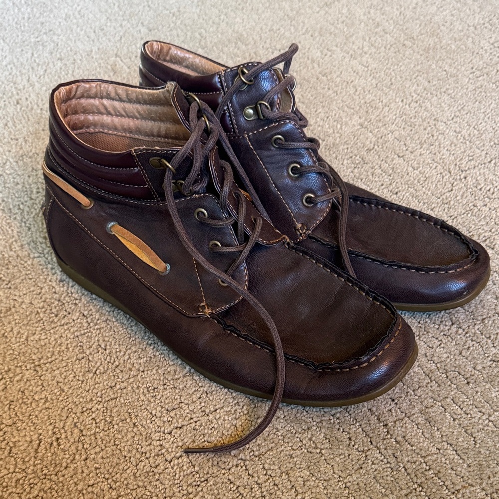 Steve Madden Dark Brown Chukka Boots